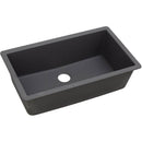 Elkay ELXRU13322CH0 Elkay Quartz Luxe 33' x 18-7/16' x 9-7/16' Single Bowl Undermount Sink, Charcoal