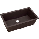 Elkay ELXRU13322CN0 Elkay Quartz Luxe 33' x 18-7/16' x 9-7/16' Single Bowl Undermount Sink, Chestnut