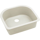 Elkay ELXSU2522RT0 Elkay Quartz Luxe 25' x 22' x 8-1/2' Single Bowl Undermount Sink, Ricotta