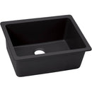 Elkay ELXU2522CA0 Elkay Quartz Luxe 25' x 18-1/2' x 9-1/2' Single Bowl Undermount Sink, Caviar