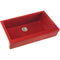 Elkay ELXUFP3620MA0 Elkay Quartz Luxe 35-7/8' x 20-15/16' x 9' Single Bowl Farmhouse Sink with Perfect Drain, Maraschino