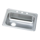 Elkay GECR2521L1 20 Gauge Stainless Steel 25' x 21.25' x 5.375' Single Bowl Top Mount Kitchen Sink
