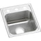 Elkay LR15171 18 Gauge Stainless Steel 15' x 17.5' x 7.625' Single Bowl Top Mount Bar/Prep Sink