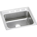 Elkay LR25214 18 Gauge Stainless Steel 25' x 21.25' x 7.875' Single Bowl Top Mount Kitchen Sink