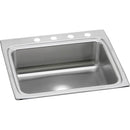 Elkay LR25224 18 Gauge Stainless Steel 25' x 22' x 8.125' Single Bowl Top Mount Kitchen Sink