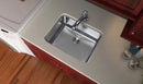 Elkay PLAUH211510 18 Gauge Stainless Steel 23.5' x 18.25' x 10' Single Bowl Undermount Laundry/Utility Sink
