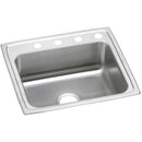 Elkay PSR22191 20 Gauge Stainless Steel 22' x 19.5' x 7.125' Single Bowl Top Mount Kitchen Sink