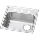 Elkay PSRADQ191955R0 20 Gauge Stainless Steel 19.5' x 19' x 5.5' Single Bowl Top Mount Kitchen Sink