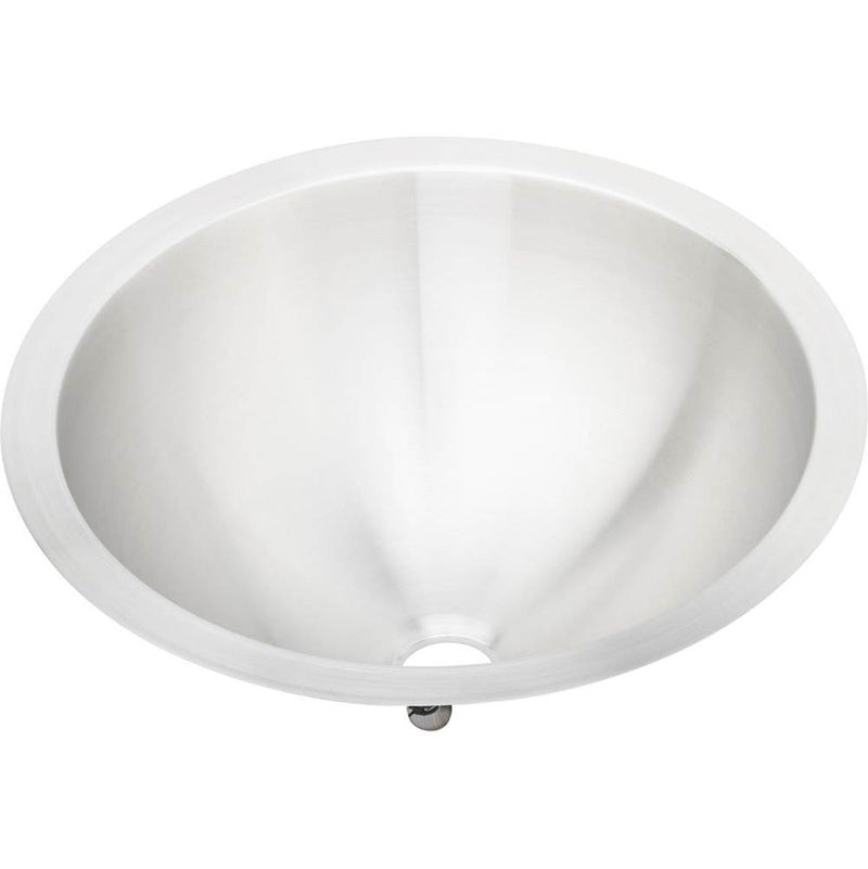 Elkay RLLVR16 18 Gauge Stainless Steel 18.375' x 18.375' x 8' Single Bowl Top Mount Bathroom Sink