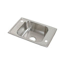 Elkay CDKR25170 20 Gauge Stainless Steel 25' x 17' x 6.875' Single Bowl Top Mount Sink