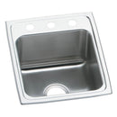Elkay DLR1720102 18 Gauge Stainless Steel 17' x 20' x 10.125' Single Bowl Top Mount Kitchen Sink