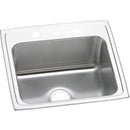 Elkay DLR2219100 18 Gauge Stainless Steel 22' x 19.5' x 10.125' Single Bowl Top Mount Kitchen Sink