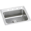 Elkay DLR221910PD3 18 Gauge Stainless Steel 22' x 19.5' x 10.125' Single Bowl Top Mount Kitchen Sink Kit