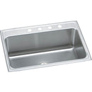Elkay DLR312210PD4 18 Gauge Stainless Steel 31' x 22' x 10.125' Single Bowl Top Mount Kitchen Sink Kit