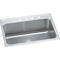 Elkay DLR312210PD4 18 Gauge Stainless Steel 31' x 22' x 10.125' Single Bowl Top Mount Kitchen Sink Kit