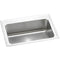 Elkay DLRS332212MR2 18 Gauge Stainless Steel 33' x 22' x 11.625' Single Bowl Top Mount Kitchen Sink