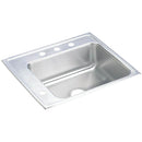 Elkay DRKAD252245L2 18 Gauge Stainless Steel 25' x 22' x 4.5' Single Bowl Top Mount Sink