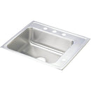 Elkay DRKAD252250R4 18 Gauge Stainless Steel 25' x 22' x 5' Single Bowl Top Mount Sink