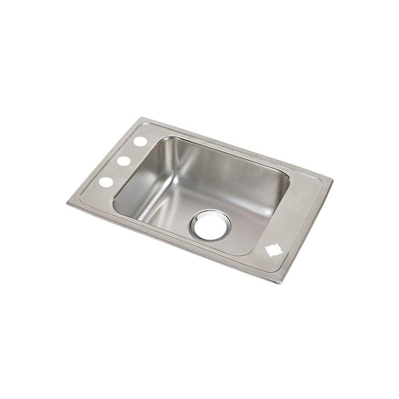 Elkay DRKAD3119602FRM 18 Gauge Stainless Steel 31' x 19.5' x 6' Single Bowl Top Mount Sink