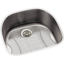 Elkay ELUH211810DBG 18 Gauge Stainless Steel 23.625' x 21.25' x 10' Single Bowl Undermount Kitchen Sink Kit