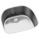 Elkay ELUH211810PD 18 Gauge Stainless Steel 23.625' x 21.25' x 10' Single Bowl Undermount Kitchen Sink Kit
