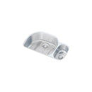 Elkay ELUH3221RDBG 18 Gauge Stainless Steel 31.5' x 21.125' x 7.5' Double Bowl Undermount Kitchen Sink Kit