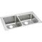 Elkay LGR37220 18 Gauge Stainless Steel 37' x 22' x 10' Double Bowl Top Mount Kitchen Sink