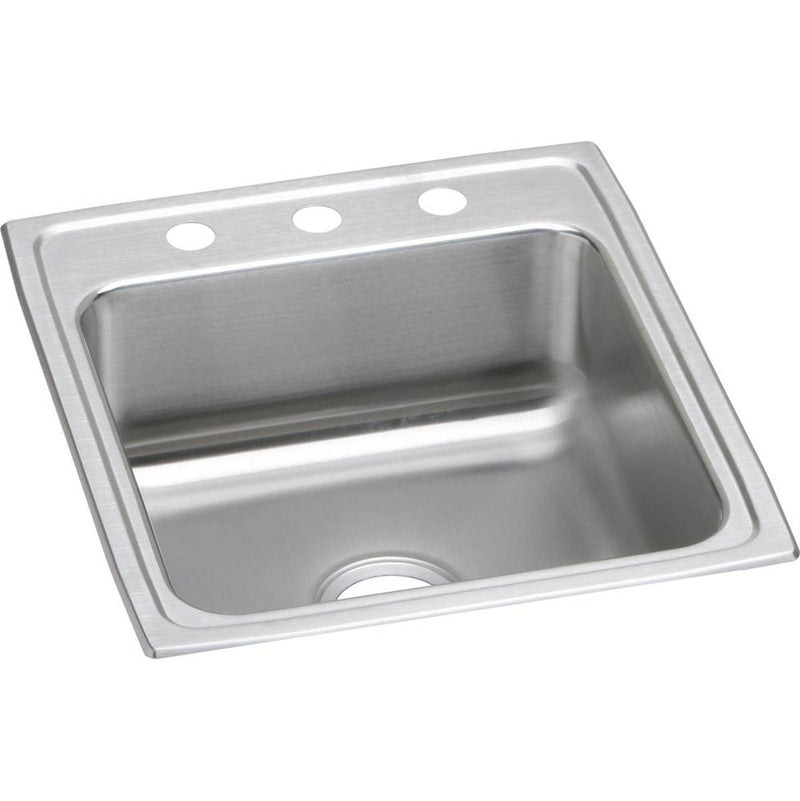 Elkay LR20223 18 Gauge Stainless Steel 19.5' x 22' x 7.625' Single Bowl Top Mount Kitchen Sink