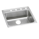Elkay LRAD2222502 18 Gauge Stainless Steel 22' x 22' x 5' Single Bowl Top Mount Kitchen Sink