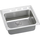 Elkay LRADQ252165PD3 18 Gauge Stainless Steel 25' x 21.25' x 6.5' Single Bowl Top Mount Kitchen Sink Kit