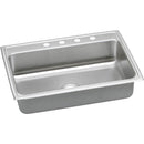 Elkay LRADQ3122653 18 Gauge Stainless Steel 31' x 22' x 6.5' Single Bowl Top Mount Kitchen Sink