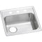 Elkay PSRADQ191955L0 20 Gauge Stainless Steel 19.5' x 19' x 5.5' Single Bowl Top Mount Kitchen Sink