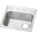 Elkay PSRADQ191955R1 20 Gauge Stainless Steel 19.5' x 19' x 5.5' Single Bowl Top Mount Kitchen Sink