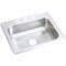 Elkay D125212 22 Gauge Stainless Steel 25" x 21.25" x 6.5625" Single Bowl Top Mount Kitchen Sink