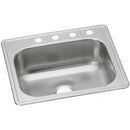 Elkay DSE125225 20 Gauge Stainless Steel 25" x 22" x 8.0625" Single Bowl Top Mount Kitchen Sink