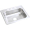 Elkay DW50125221 22 Gauge Stainless Steel 25" x 22" x 6.5625" Single Bowl Top Mount Kitchen Sink