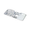 Elkay ELUH4221LDBG 18 Gauge Stainless Steel 41.5' x 20.5' x 9.5' Double Bowl Undermount Kitchen Sink Kit