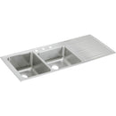 Elkay ILGR5422L1 18 Gauge Stainless Steel 54' x 22' x 10' Double Bowl Top Mount Kitchen Sink