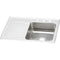 Elkay ILR3322R2 18 Gauge Stainless Steel 33' x 22' x 7.625' Single Bowl Top Mount Kitchen Sink