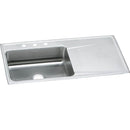 Elkay ILR4322L0 18 Gauge Stainless Steel 43' x 22' x 7.625' Single Bowl Top Mount Kitchen Sink