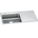 Elkay ILR4322L2 18 Gauge Stainless Steel 43' x 22' x 7.625' Single Bowl Top Mount Kitchen Sink