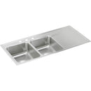 Elkay ILR4822L4 18 Gauge Stainless Steel 48' x 22' x 7.625' Double Bowl Top Mount Kitchen Sink