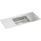 Elkay ILR5422DD3 18 Gauge Stainless Steel 54' x 22' x 7.625' Single Bowl Top Mount Kitchen Sink