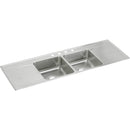 Elkay ILR6622DD0 18 Gauge Stainless Steel 66' x 22' x 7.625' Double Bowl Top Mount Kitchen Sink