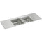 Elkay ILR6622DD3 18 Gauge Stainless Steel 66' x 22' x 7.625' Double Bowl Top Mount Kitchen Sink