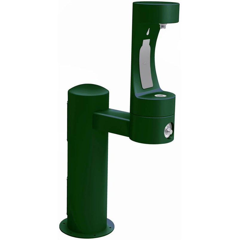 Elkay LK4410BFFRKEVG PEDESTAL BOTTLE FILLER, ADA, FR,EVG