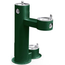 Elkay LK4420DBEVG BI-LEVEL PEDESTAL FTN, ADA W/DOG BOWL,EVG