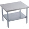 Elkay MS30S36-STSX Mixer Stand, 30" wide, 36" long, s/s undershelf & legs