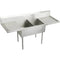 Elkay SS8236LR0 SS DOUBLE COMPT SCULLERY SINK