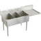 Elkay SS8354R2 SS TRIPLE COMPT SCULLERY SINK